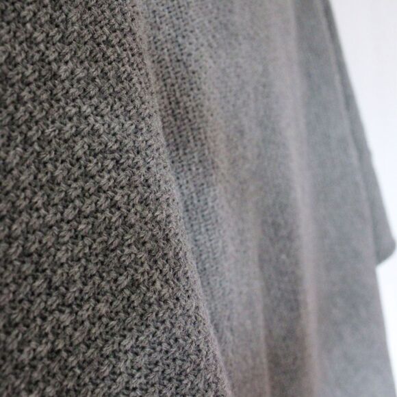 BUY NOW SALE | Very J Grey Batwing Heather Grey knit Cardigan - Picture 8 of 10